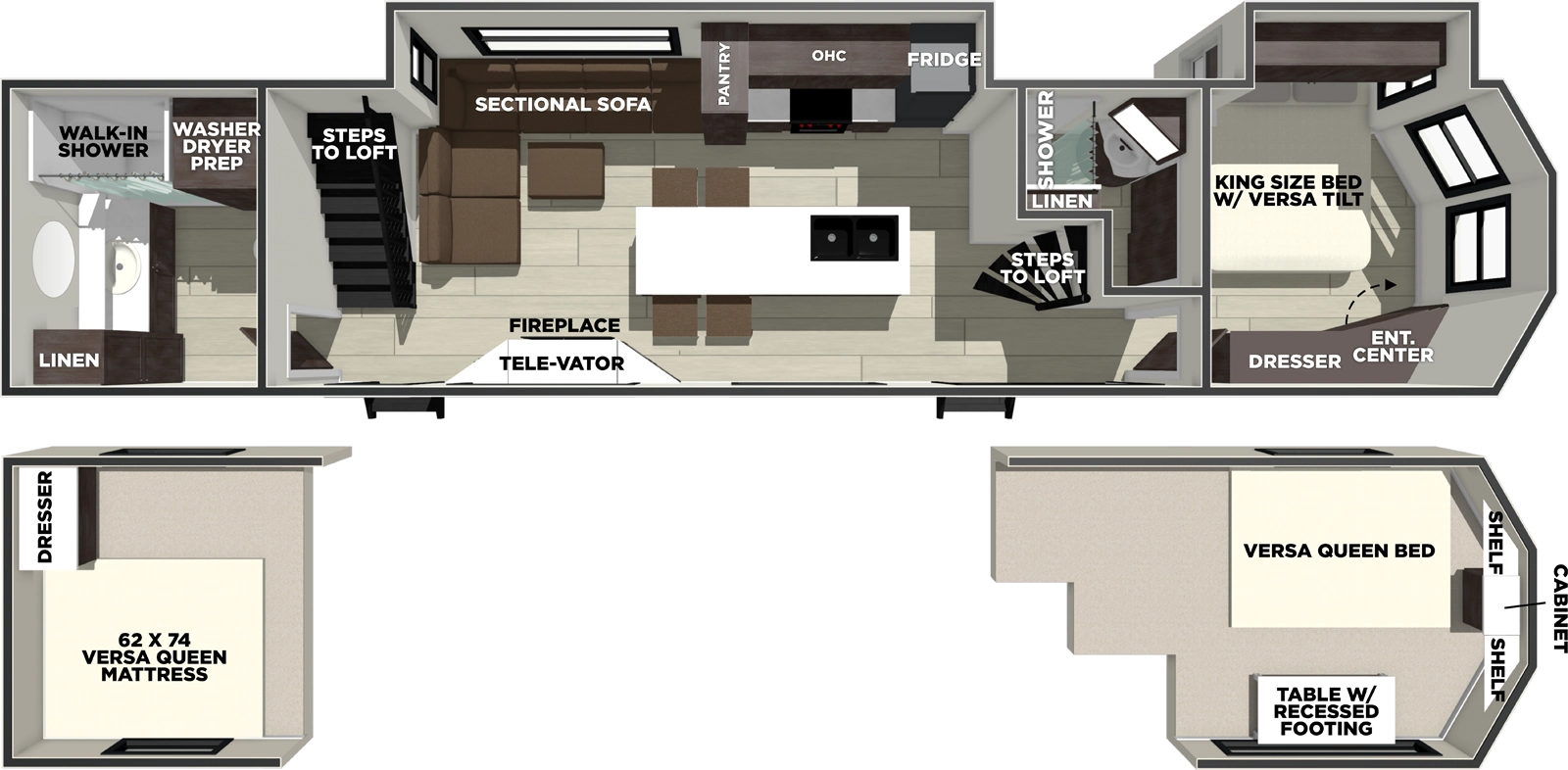 Salem Villa 42ZEN Floorplan